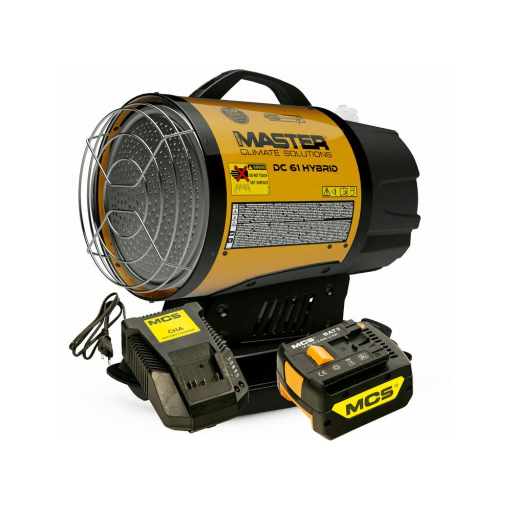 Master Olíuhitablásari DC 61 Hybrid (17 kW)