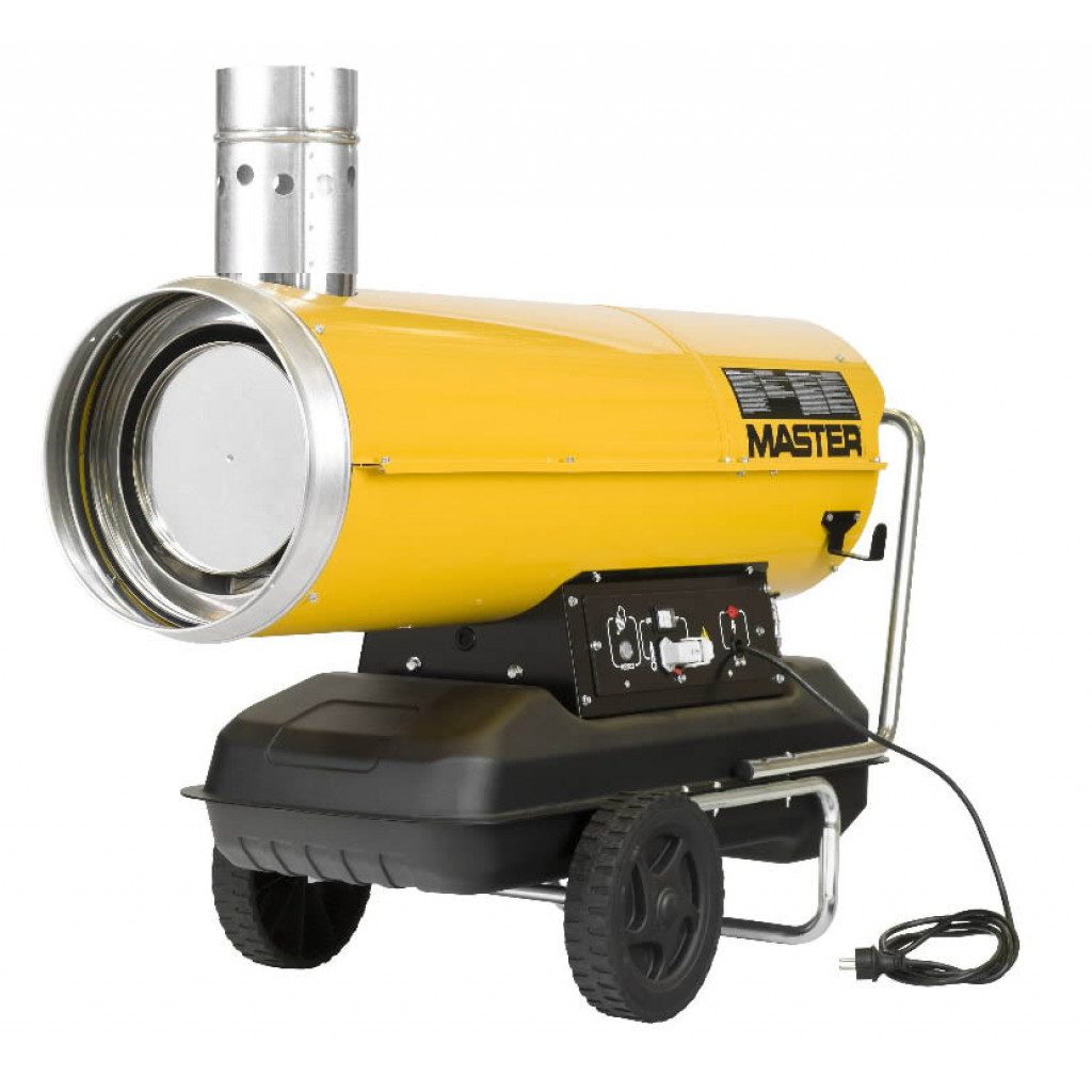 MASTER Olíuhitablásari BV 170 E með skorstein/skiptu lofti (49 kW)