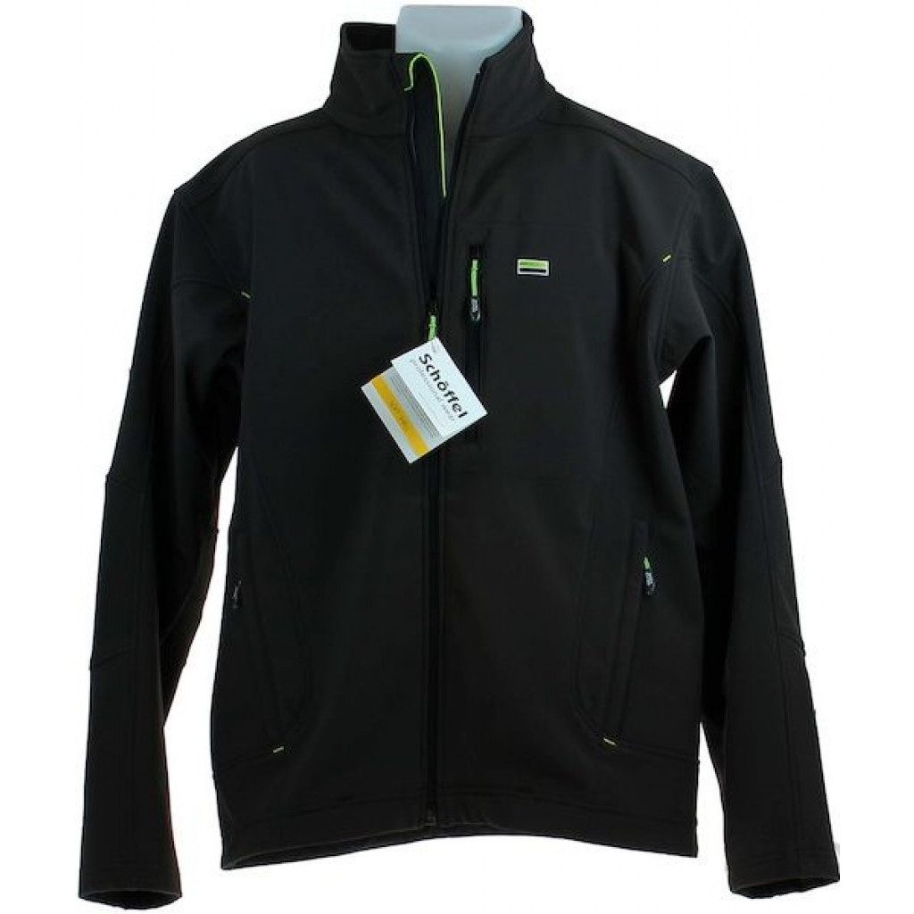 SOFTSHELL JAKKI SVARTUR SMALL