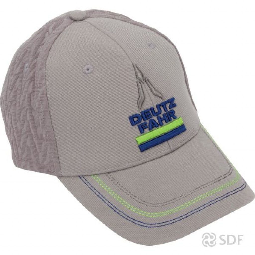Deutz-Fahr Grá húfa með logo