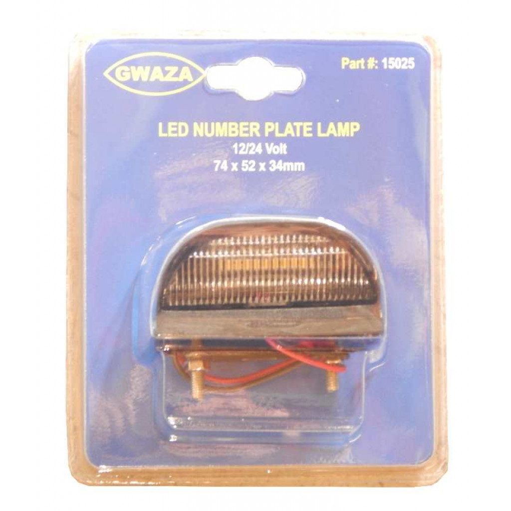 LED Númersljós 80 x 40 x 30mm.