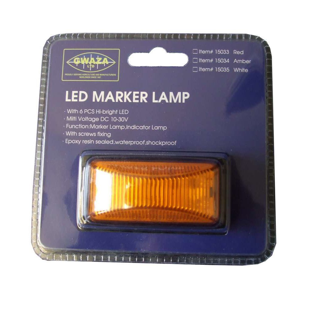 LED hliðarljós Gult