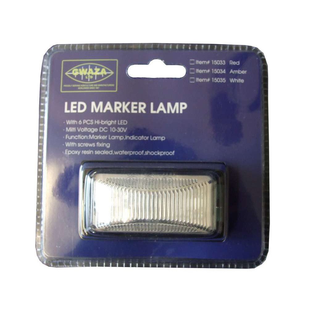 LED hliðarljós Hvítt