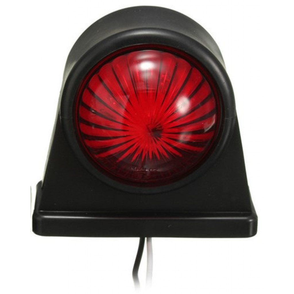 LED hliðarljós Hvítt/rautt