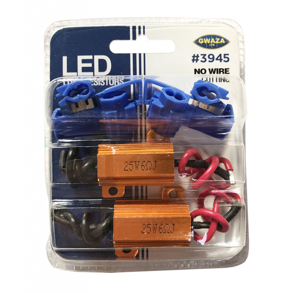 Resistor f.led 12vx25w par