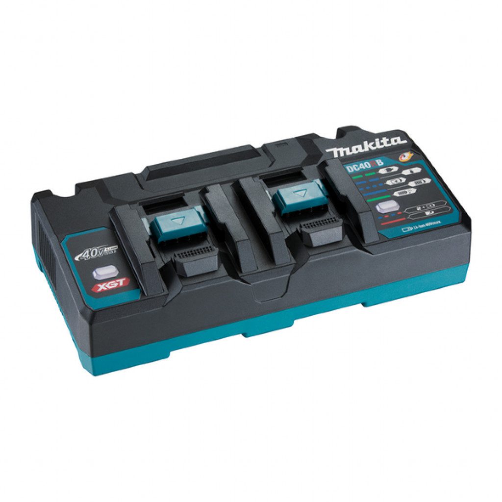 MAKITA 40V Tvöfalt Hleðslutæki DC40RB