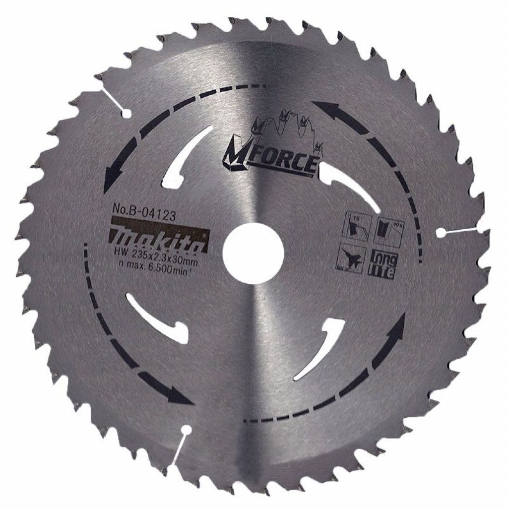 MAKITA Sagarblað M-Force TCT 235 x 30 mm - 40 T - Viður