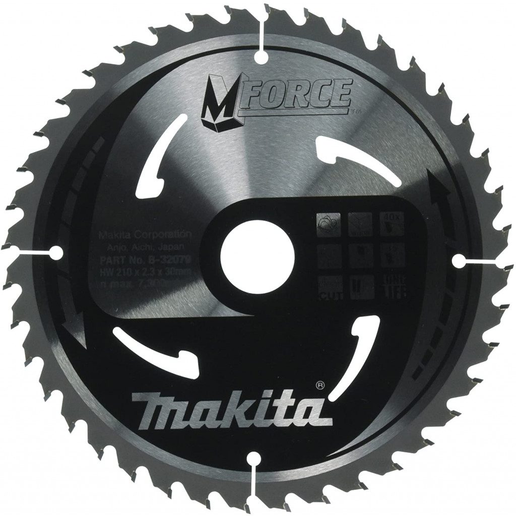MAKITA Sagarblað M-Force TCT 210 x 30 mm - 40 T - Viður