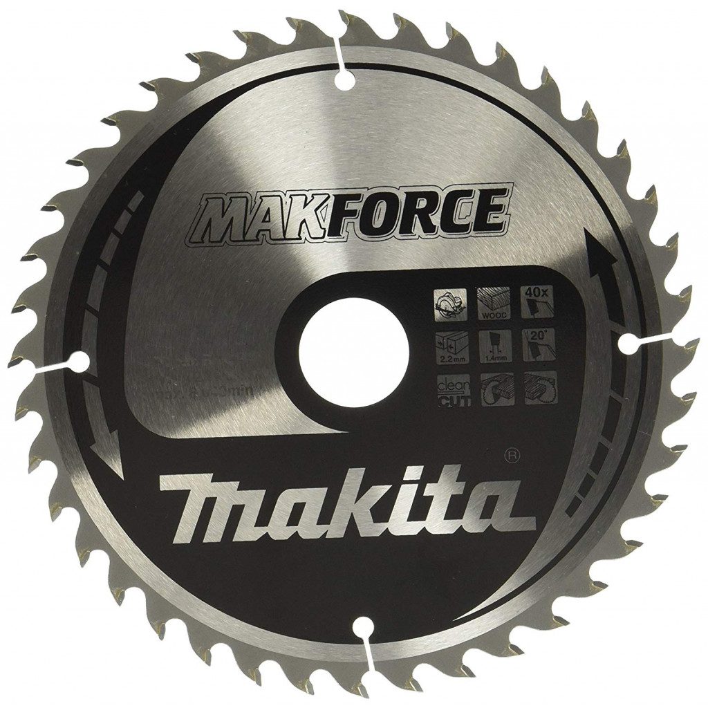MAKITA Sagarblað Makforce TCT 190 x 30 mm - 40 T - Viður
