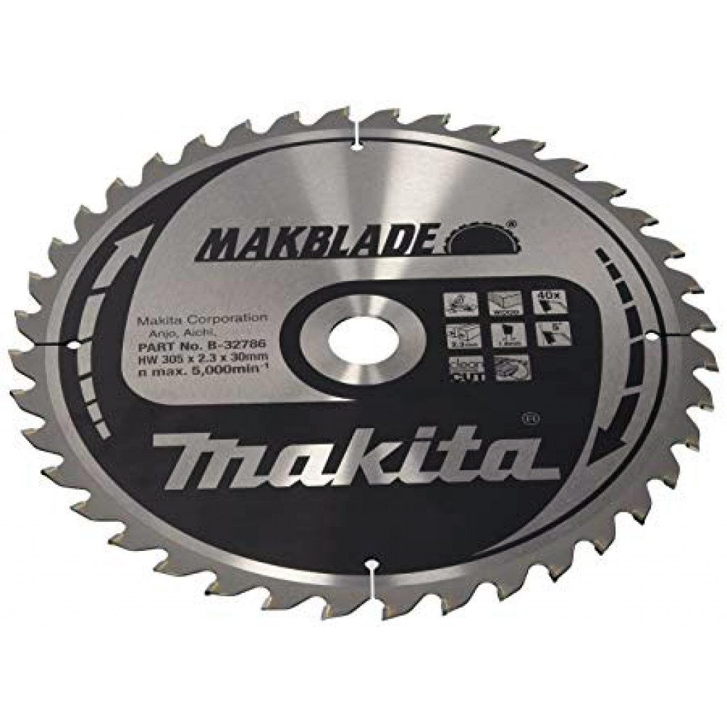 MAKITA Sagarblað Makblade TCT 305 x 30 mm - 40 T - Viður