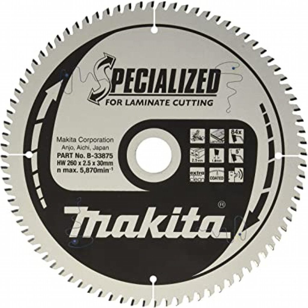 MAKITA Sagarblað Specialized TCT 260 x 30 mm - 84 T - Parket
