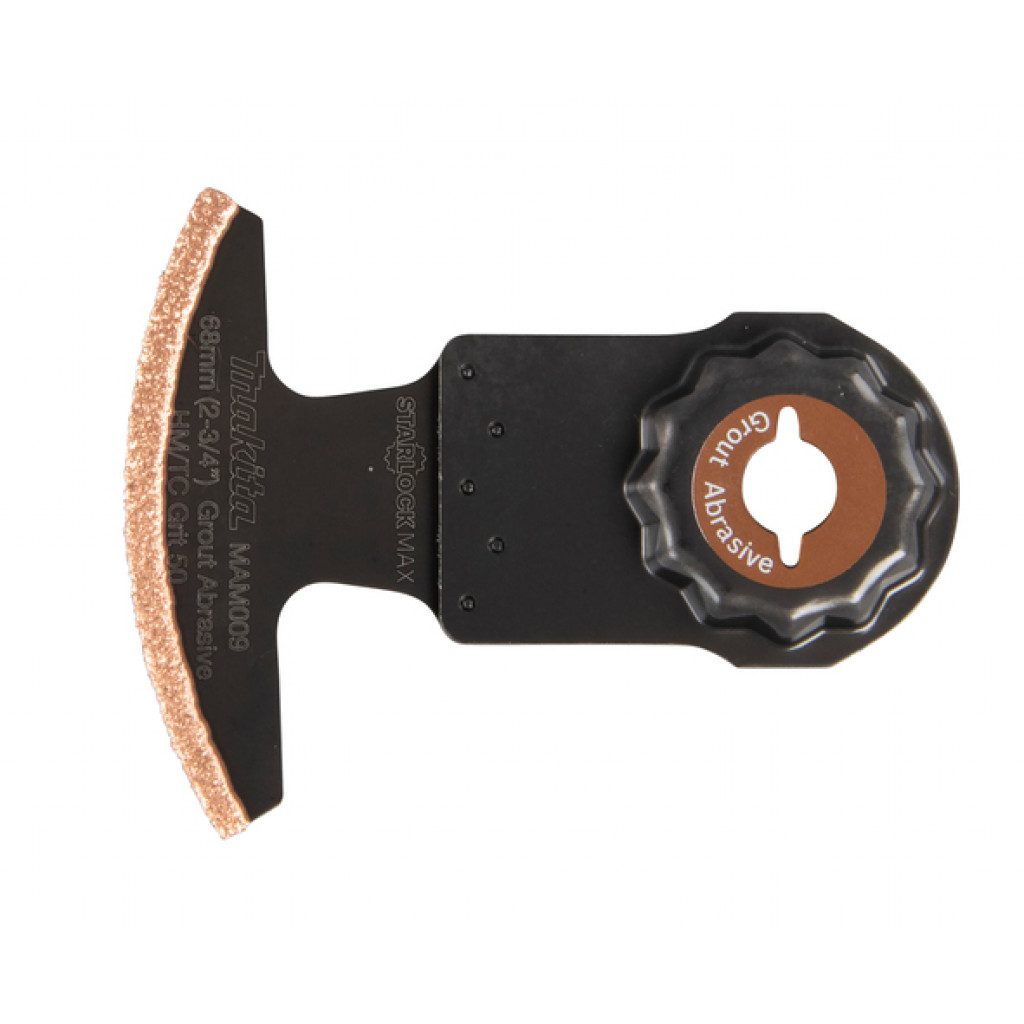 MAKITA MAM009 Multiblað 68 Karbítur Fúga, Flísar 50Grit Starlock Max