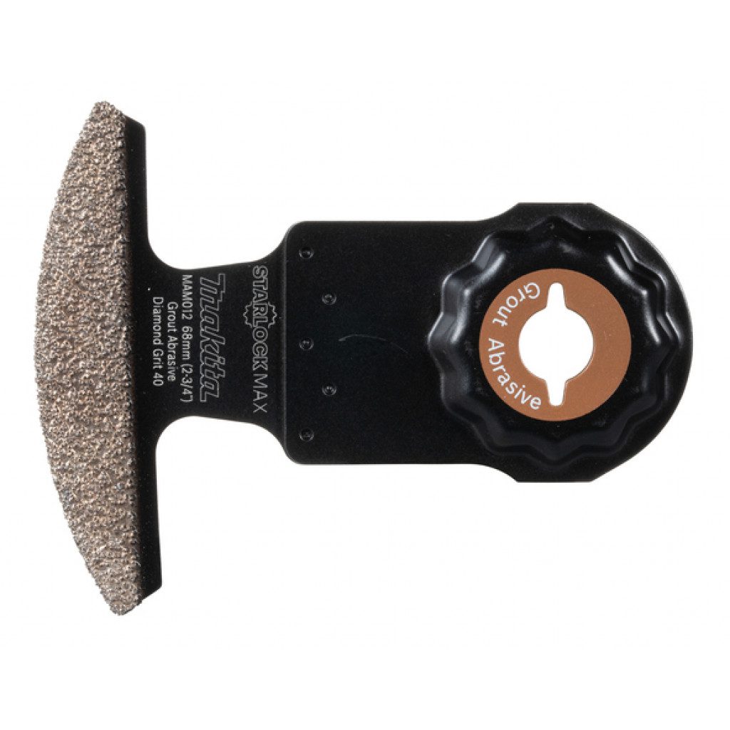 MAKITA MAM012 Multiblað 68mm Þunnt Demantur Fúga, Flísar 40Grit Starlock Max