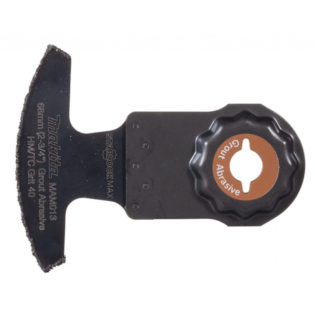 MAKITA MAM013 Multiblað 68mm Karbítur Fúga, Flísar 40Grit Starlock Max