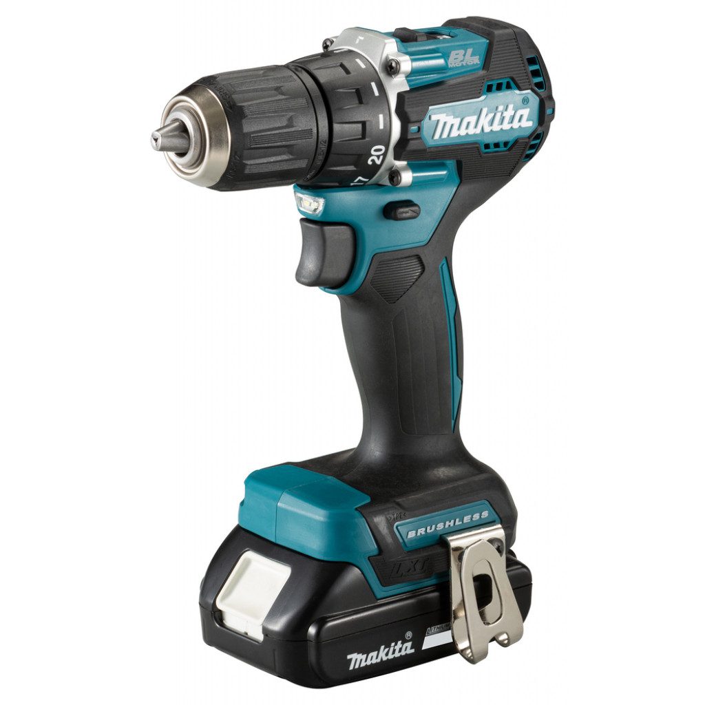 MAKITA Borvél (DDF487) 18V með 2x2Ah rafhlöðum og hleðslutæki