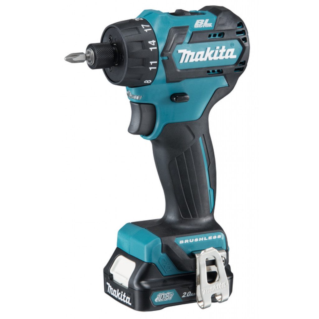 MAKITA Skrúfvél 12V (2x 2Ah + hleðslutæki)