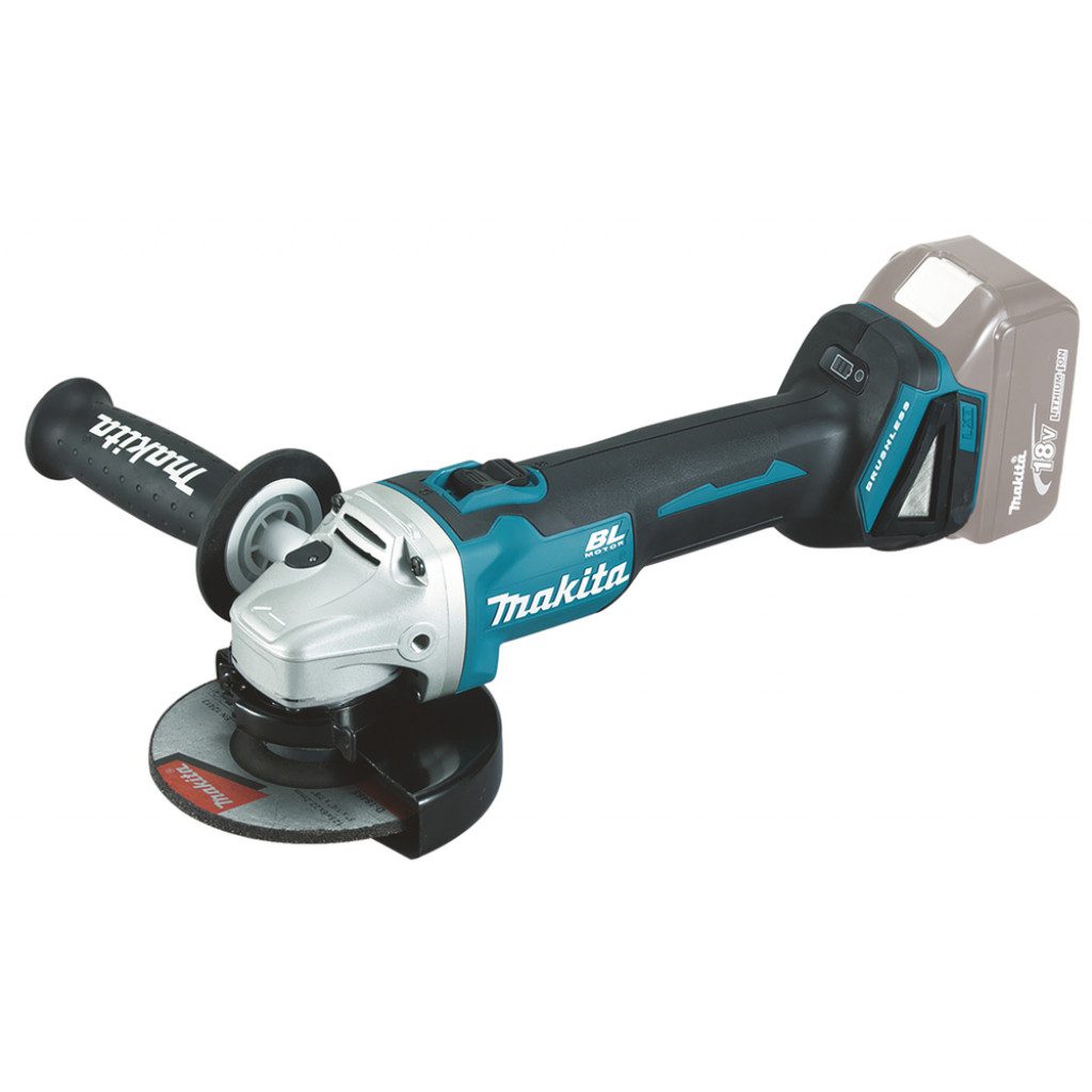 MAKITA Slípirokkur 125mm 18V Pappakassi