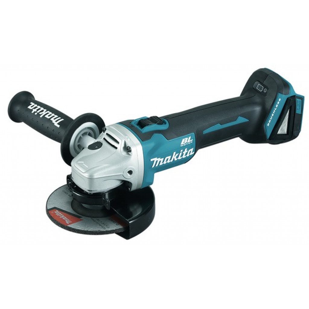 MAKITA Slípirokkur 125mm 18V (í tösku með 1x 5Ah rafhl)
