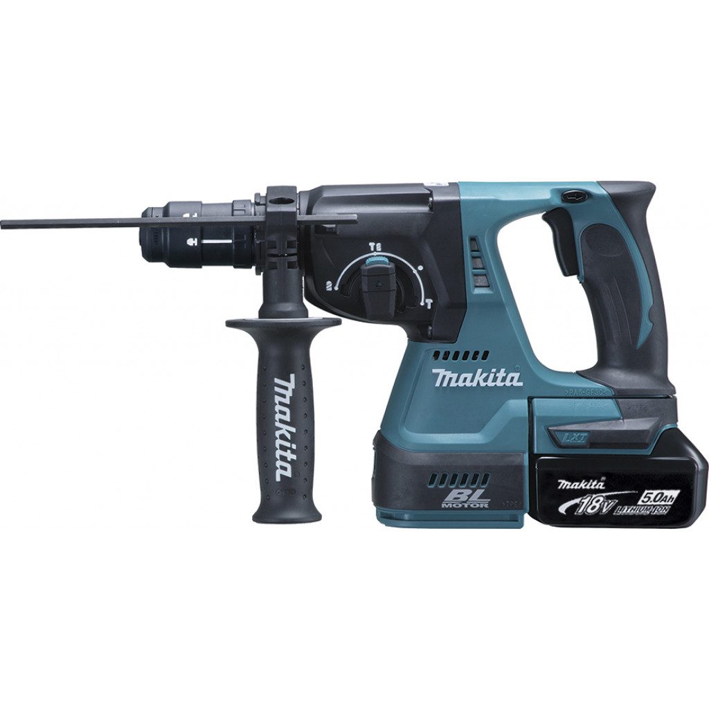 MAKITA SDS-Plus Höggborvél 18V 24 mm 2,0J + MakPac + 1x5Ah