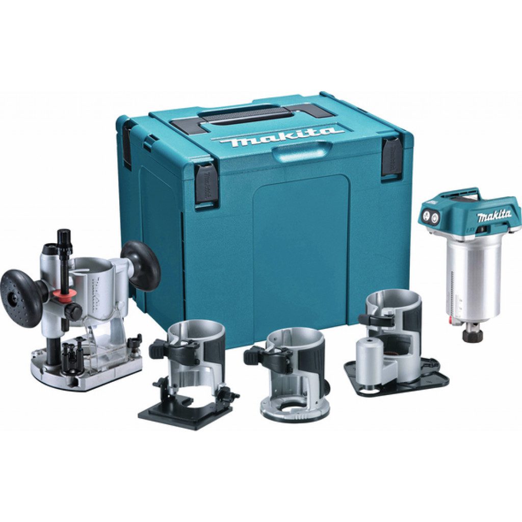 MAKITA Fræsari 18V Combo Kit