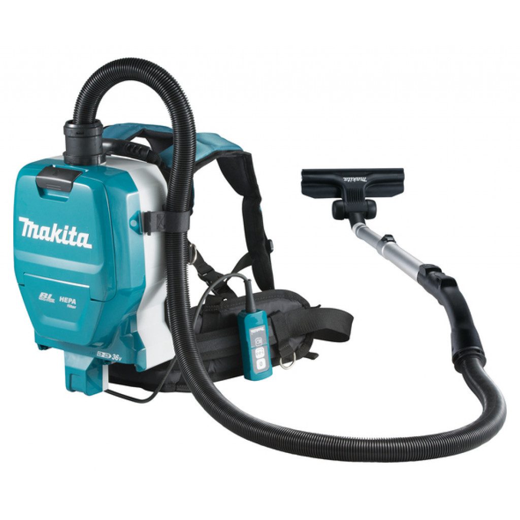 MAKITA 2x18V Bakryksuga 110 mbar - 2L - HEBA