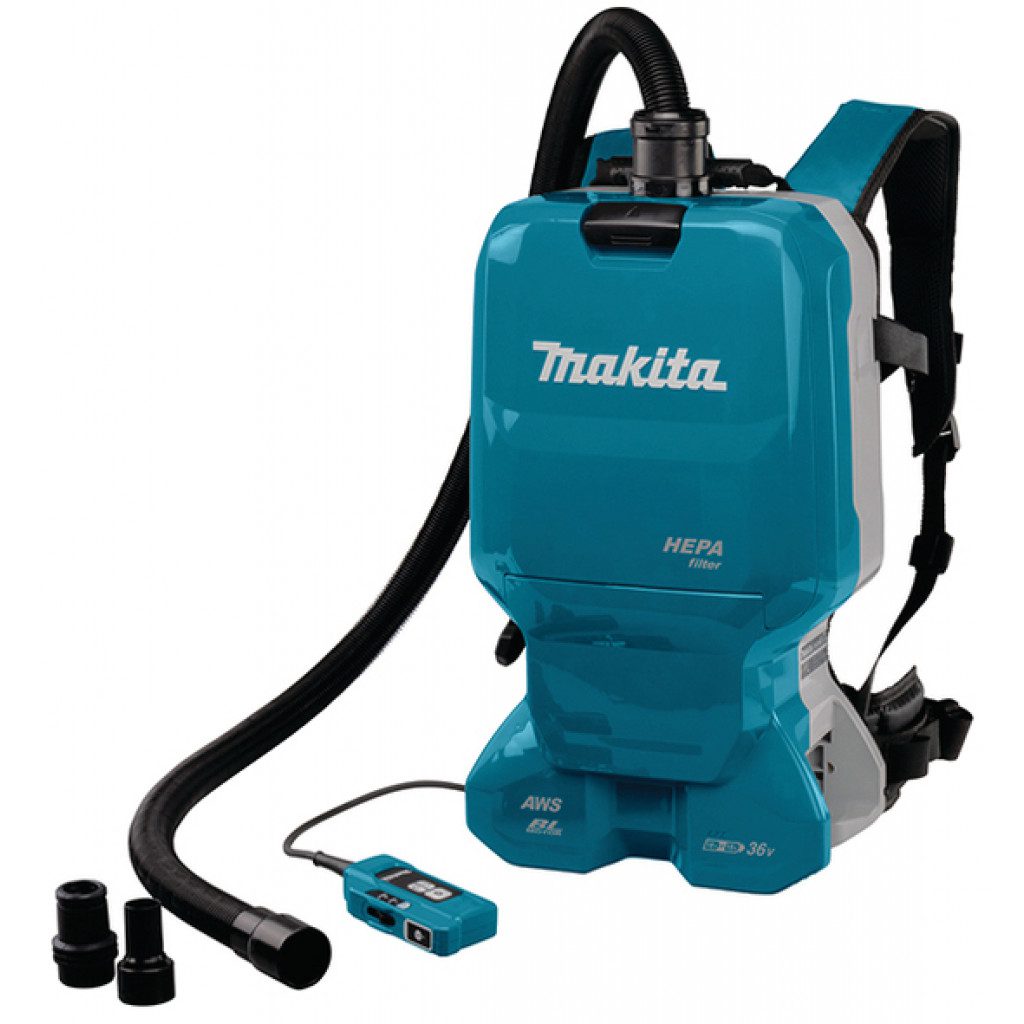 MAKITA 2x18V Bakryksuga AWS 110 mbar - 6 liter - HEBA