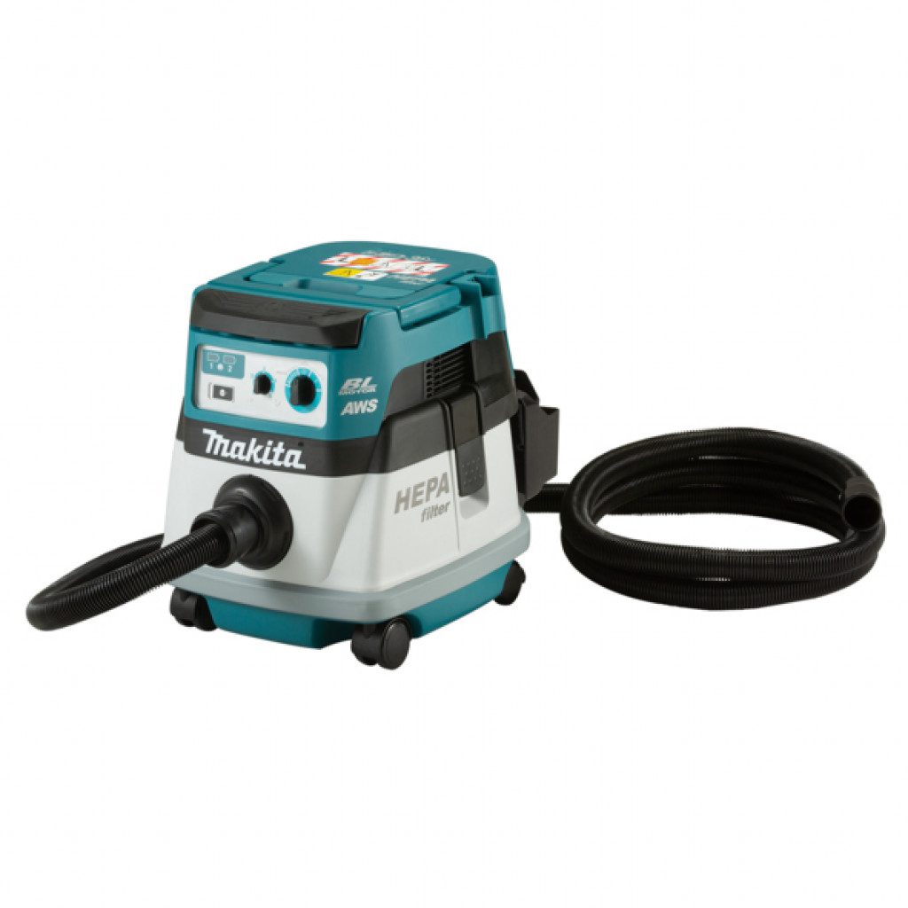 MAKITA 18VX2 Ryksuga 2,1 m³ - 110 mbar - 8 liter AWS