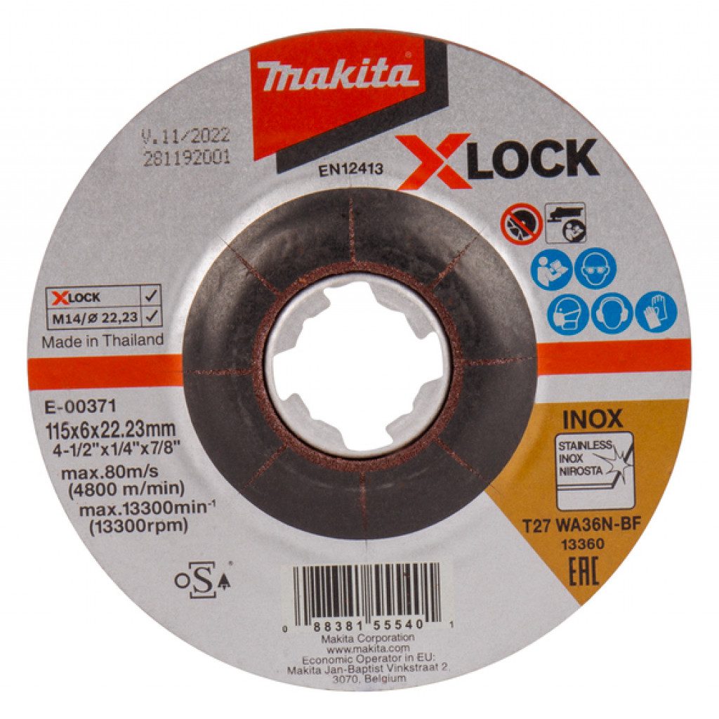 X-Lock Skurðarskífa 125mm Meta