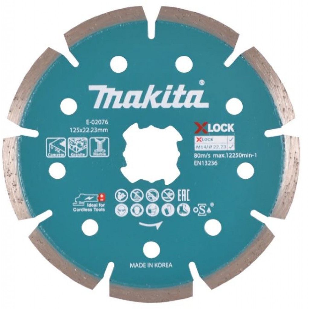 X-Lock Skurðarskífa 125mm Demantsblað