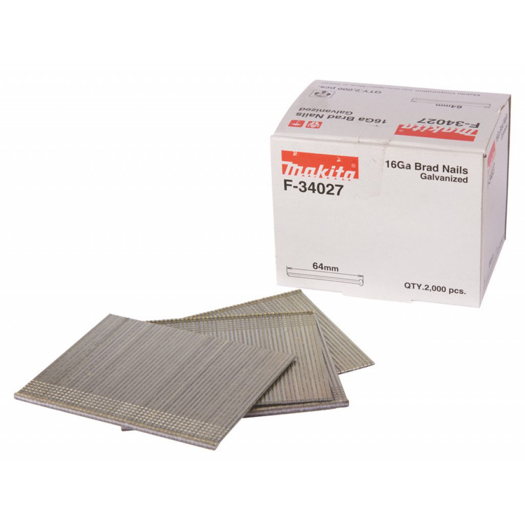MAKITA Pinnar 64mm 16Ga 2.000stk