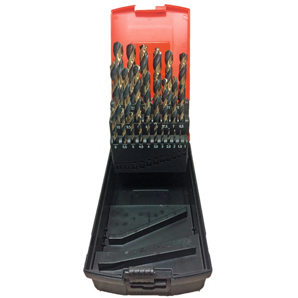 Borasett HSS-G 25stk 1 - 13mm