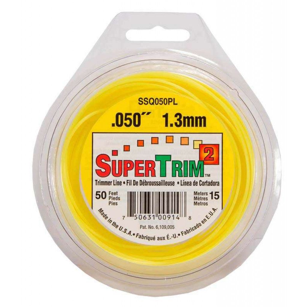 SuperTrim Þráður 1,3mm Gulur