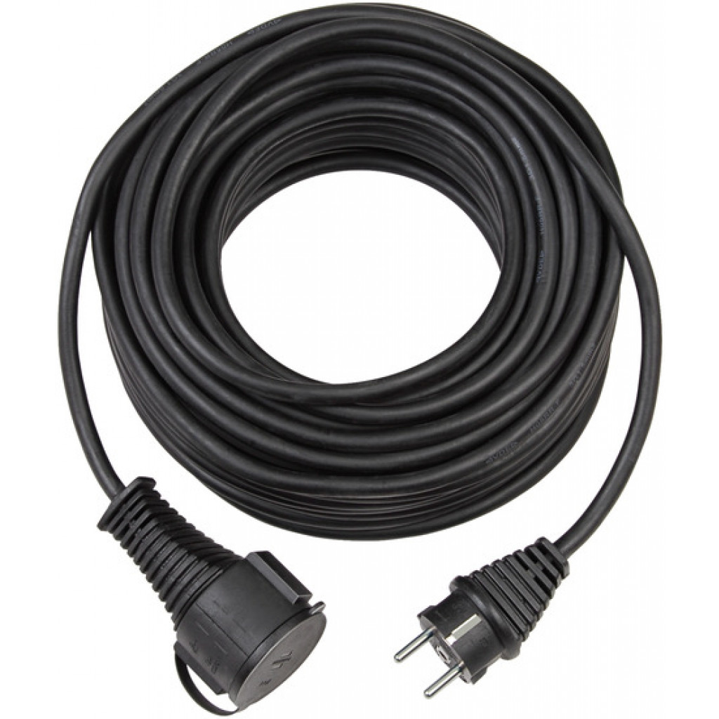 Framlengingarsnúra 10m G1,5 - Svört