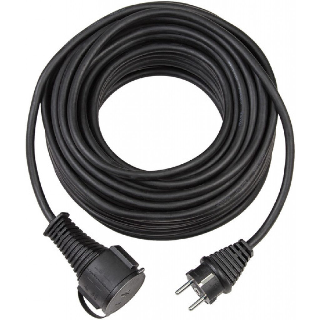 Framlengingarsnúra 25m G1,5 - Svört