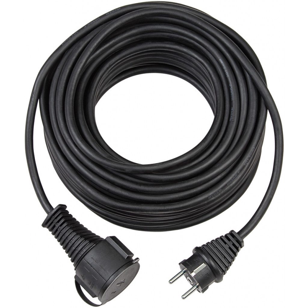 Framlengingarsnúra  BREMAXX 10m G1,5 - Svartur