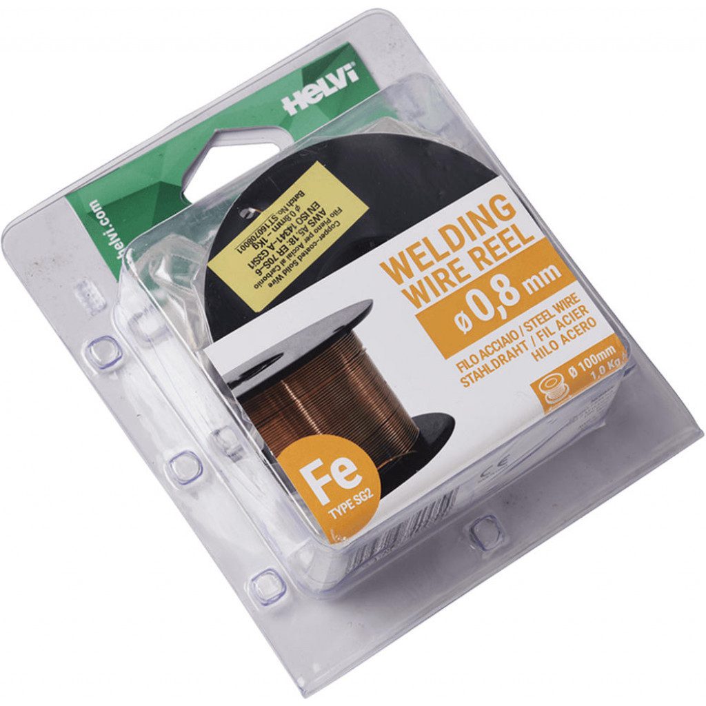 Suðuvír fyrir Stál Mild Steel SG2 - Ø 0,8 mm - 1,0 Kg