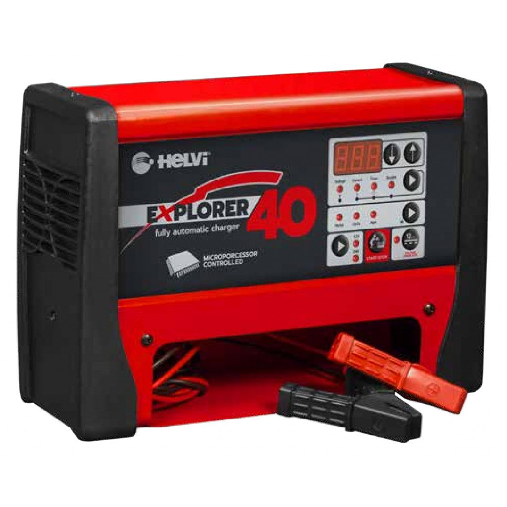 HELVI Hleðslutæki EXPLORER 40 12/24V230