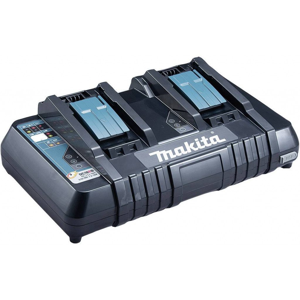 MAKITA Tvöfalt Hleðslutæki 18V DC18RD