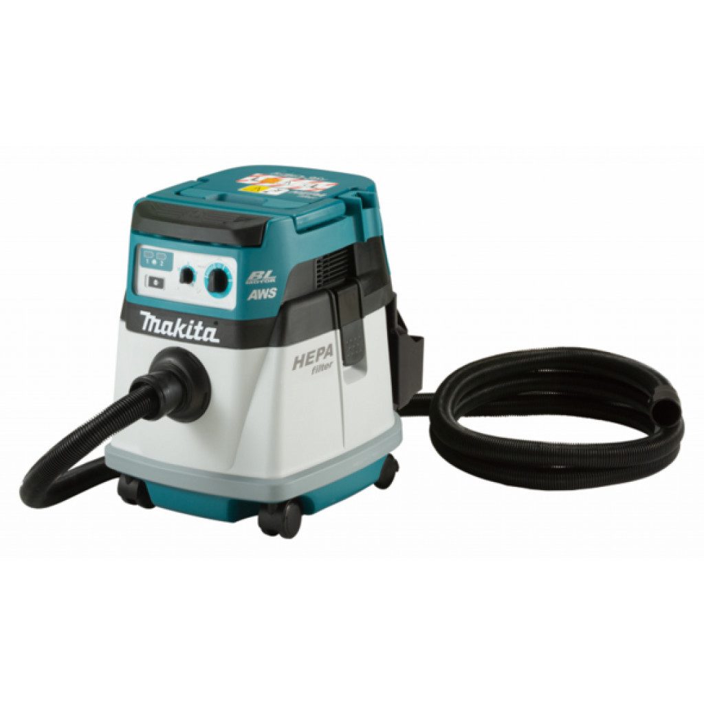 MAKITA 18V Ryksuga 110 mbar - 15 liter - L - AWS