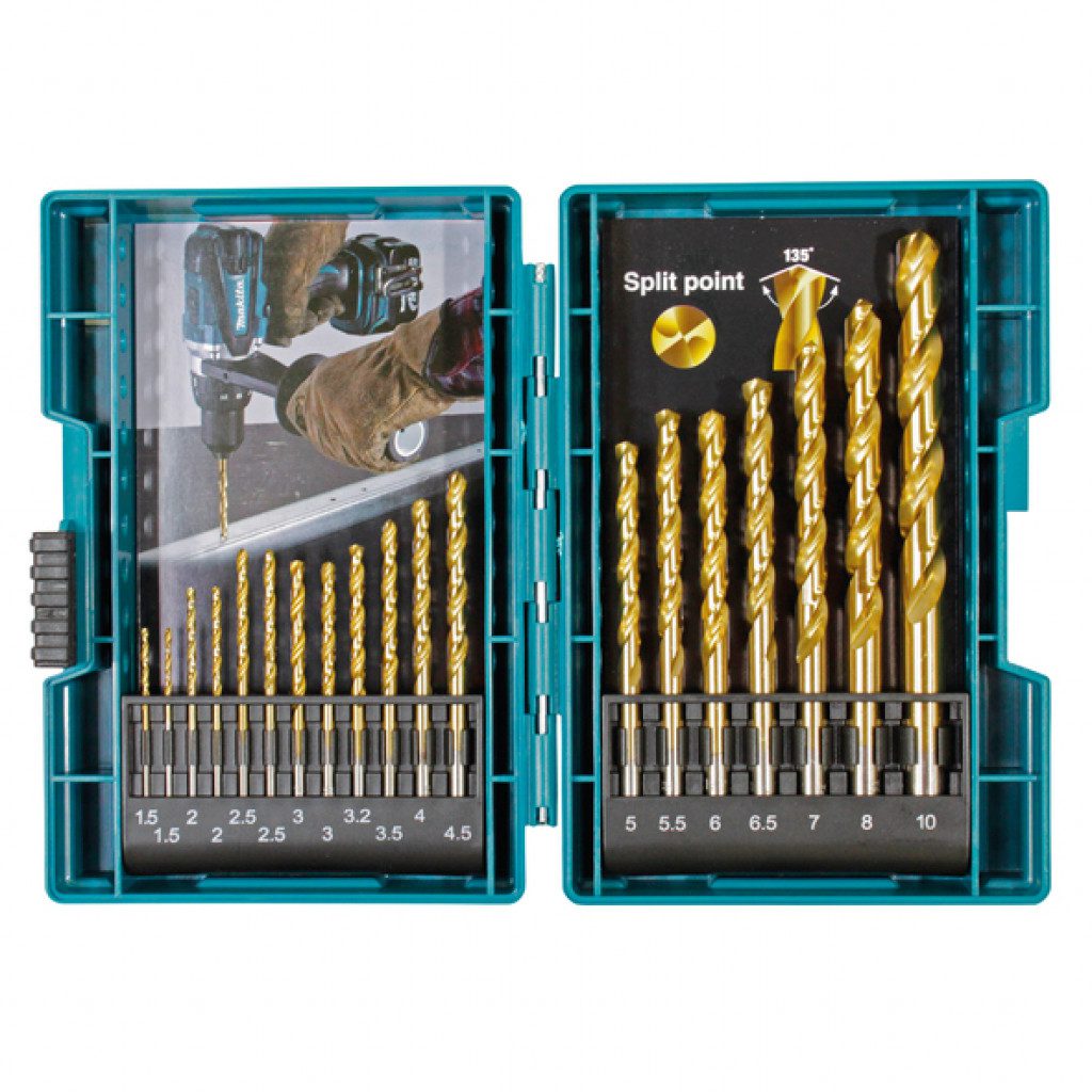 Makita Stálborasett 1,5-10 mm