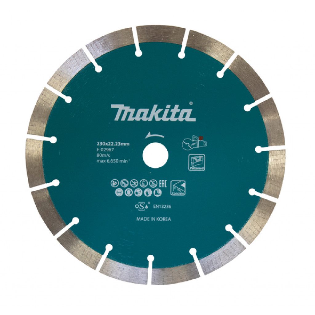 MAKITA Demantsskurðarskífa 230mm x 22,23mm