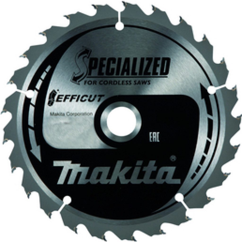 MAKITA Sagarblað Efficut TCT 185 x 30 mm - 24T - Viður