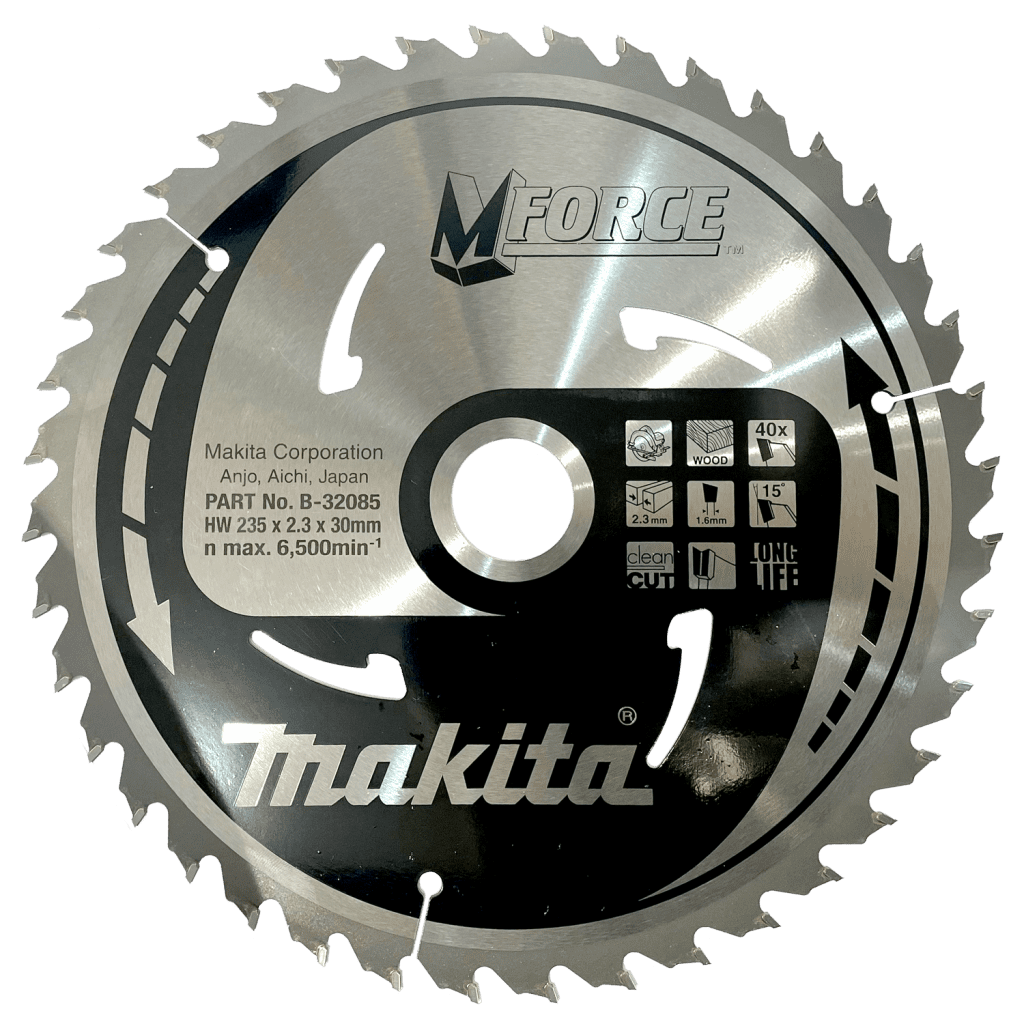 MAKITA Sagarblað M-Force TCT 235 x 30 mm - 40 T - Viður