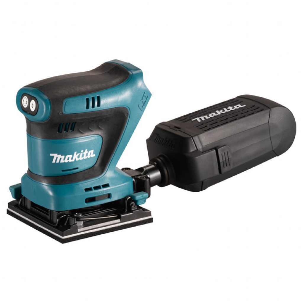 MAKITA 18V Pússari 112x102 mm - Klemma