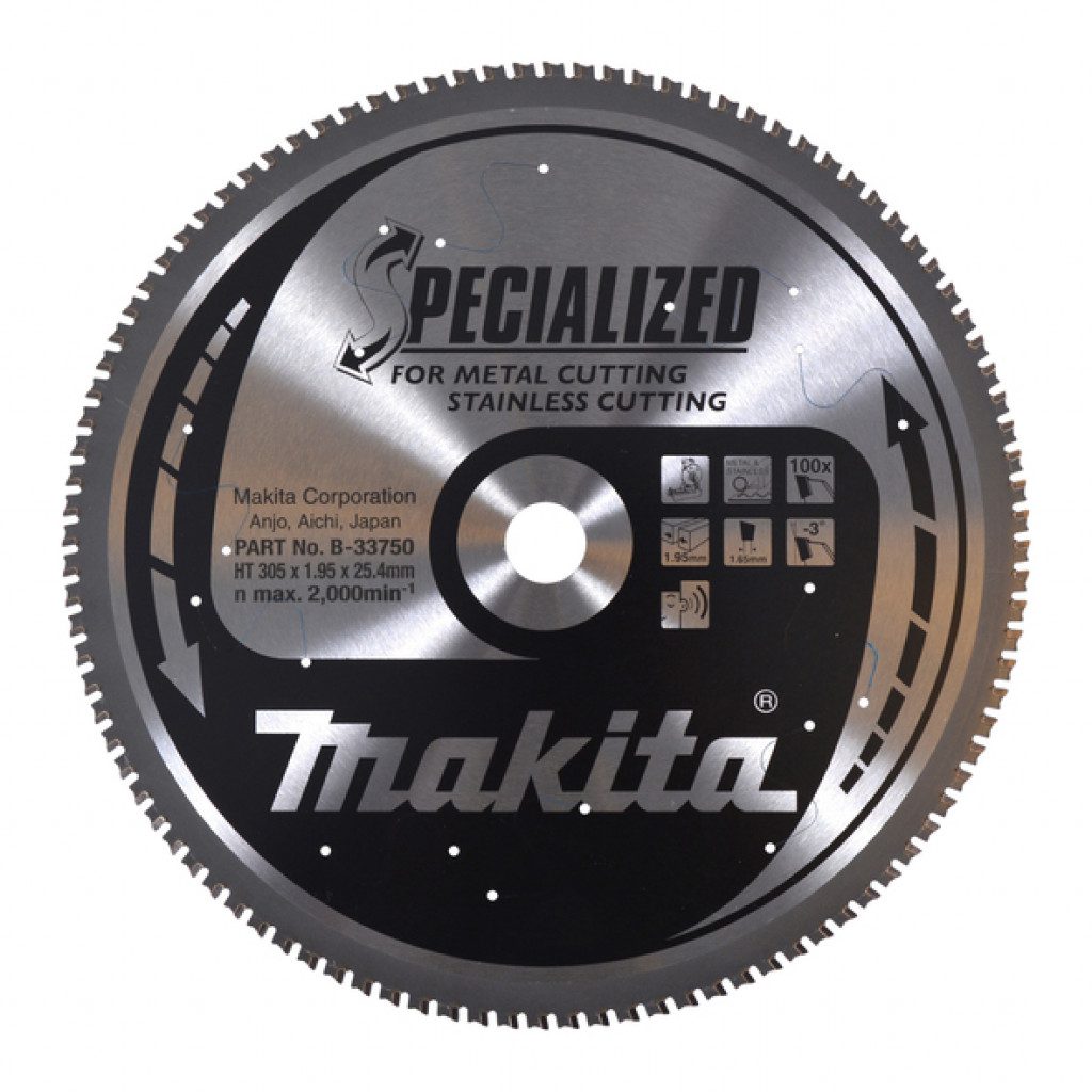 MAKITA Sagarblað Specialized TCT 305 x 30 mm - 100 T - Járn