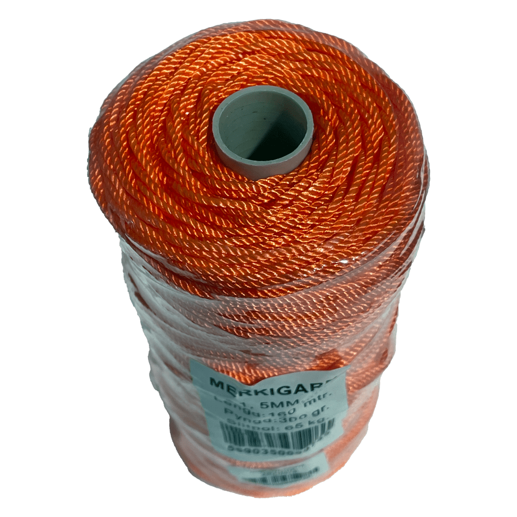 POLY Merkigarn orange 160mtr