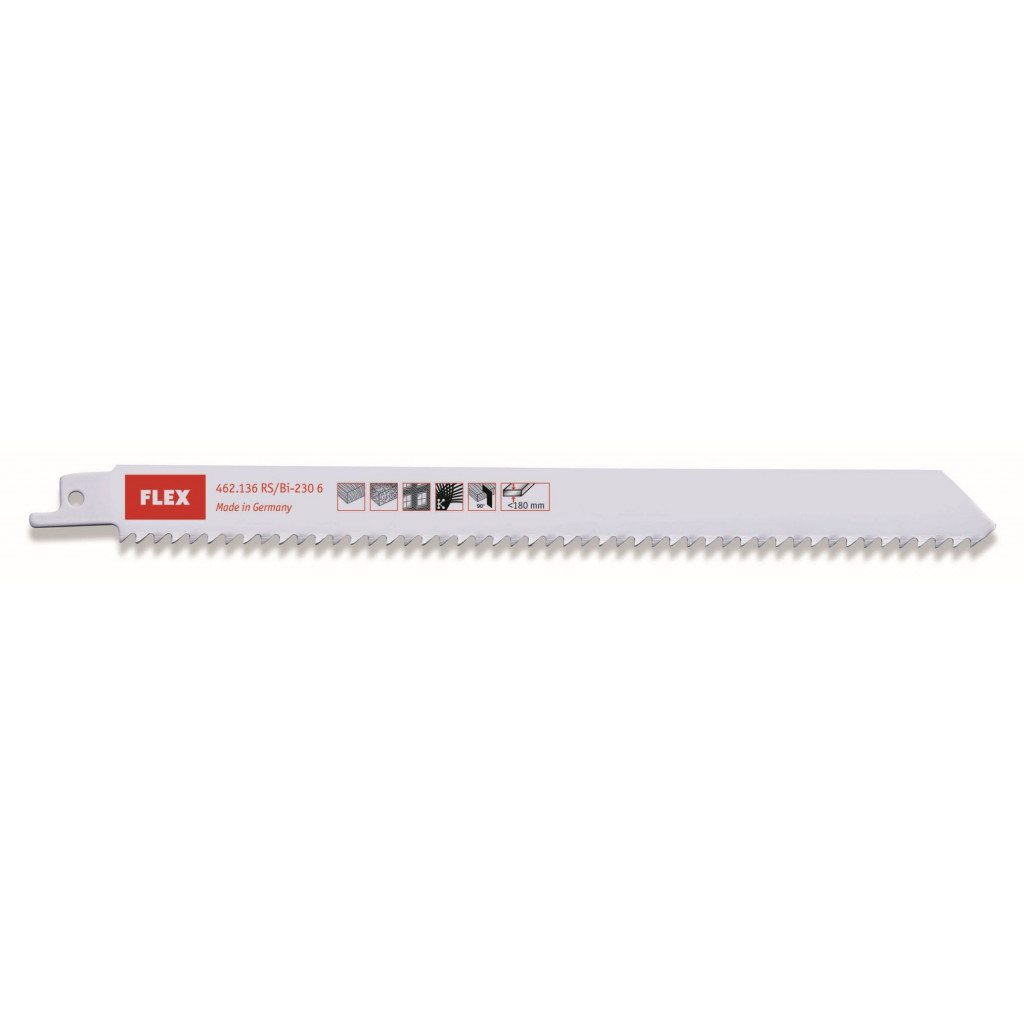 FLEX Sverðsagarblað 230mm - RS/BI-230 6 VE5 - Demolition