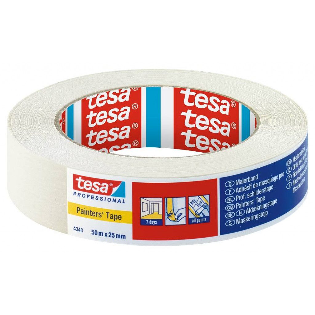 TESA Málningarlímband 50m x 25mm (4348)
