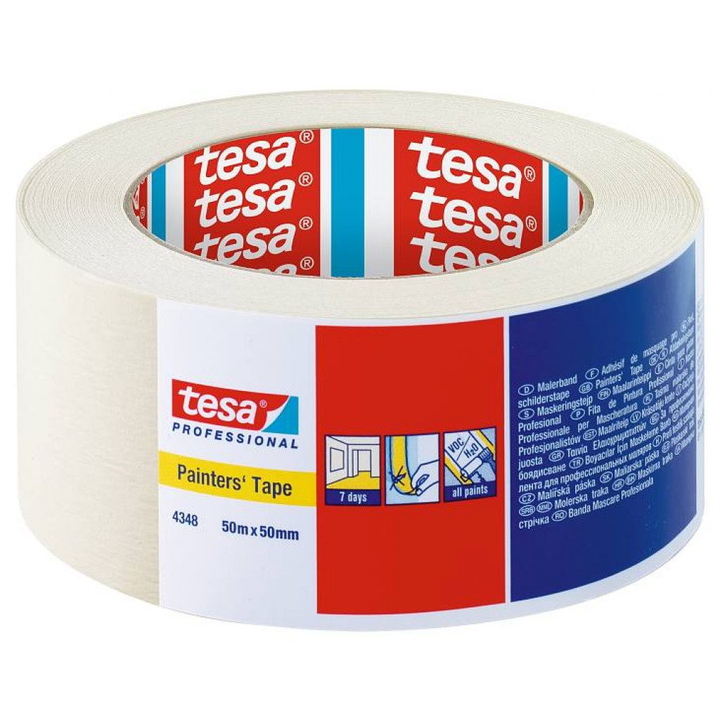 TESA Málningarlímband 50m x 50mm (4348)