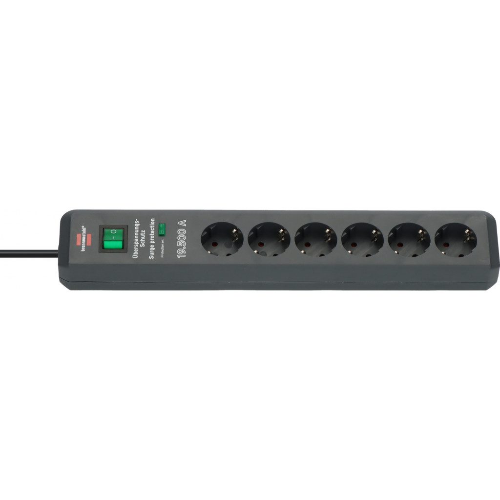 Fjöltengi Secure-Tec 6x (með yfirspennuvörn)